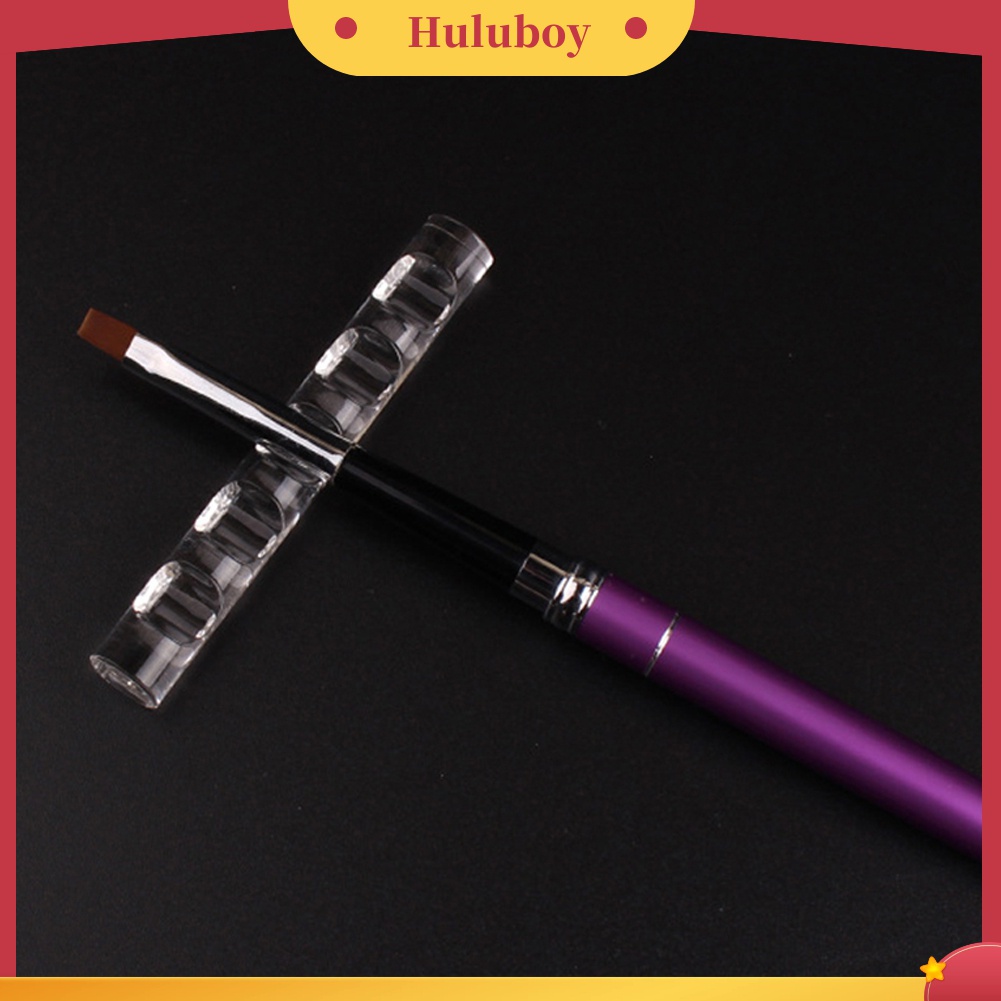 Huluboy Huluboy♡ Rak Stand Display Holder Brush Pen Nail Art Dengan 5 Sekat