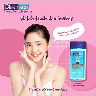 ★ BB ★ Cleanface Smooth Toner - Toner Wajah - Clean Face - Purbasari