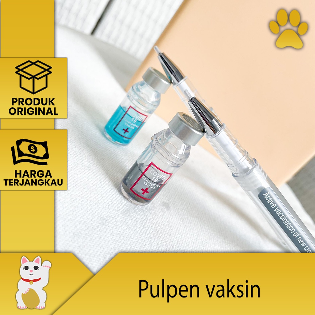

[Luckyfortuna88] pulpen gantungan vaksin pen gantungan vaksin alat tulis kantor alat tulis sekolah perlengkapan alat tulis sekolah pulpen lucu murah kualitas premium
