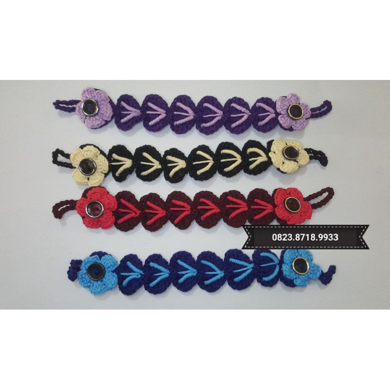 Konektor Masker Rajut Cantik