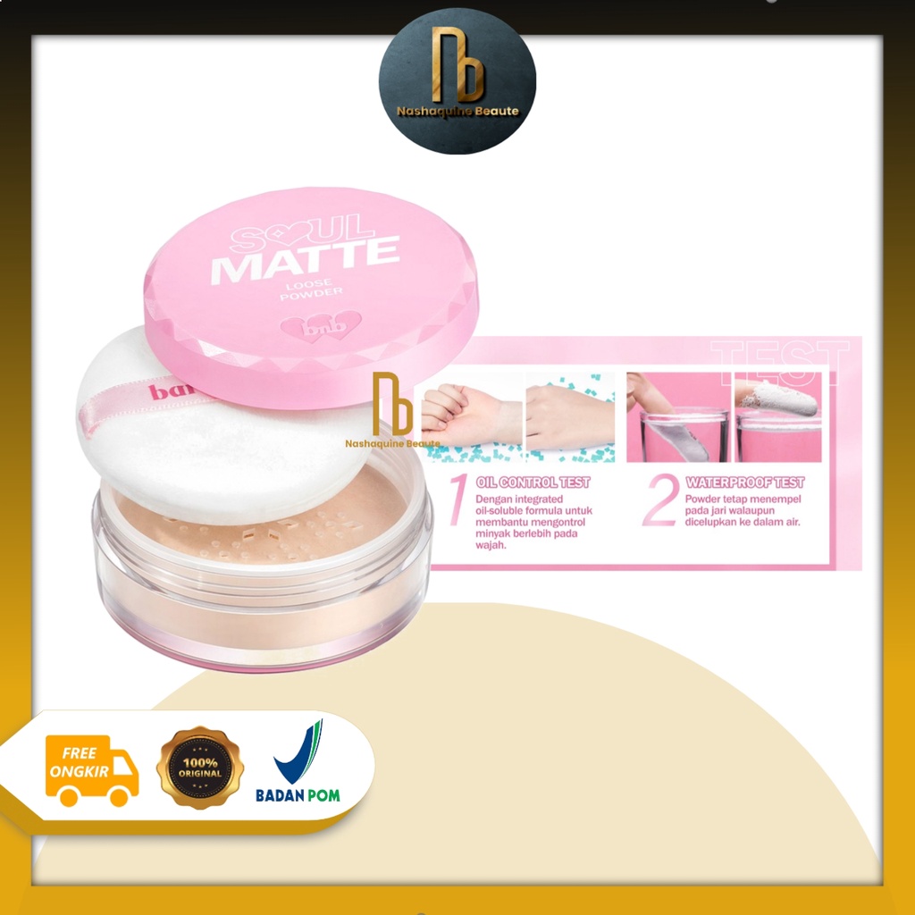 BARENBLISS - BNB Soul-Matte Loose Powder Bedak Tabur