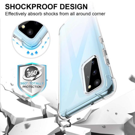 ACRYLIC Anti crack SAMSUNG S20 FE / SAMSUNG S20 / SAMSUNG S20 PLUS / SAMSUNG S20 ULTRA AIRBAG CASE SAMSUNG