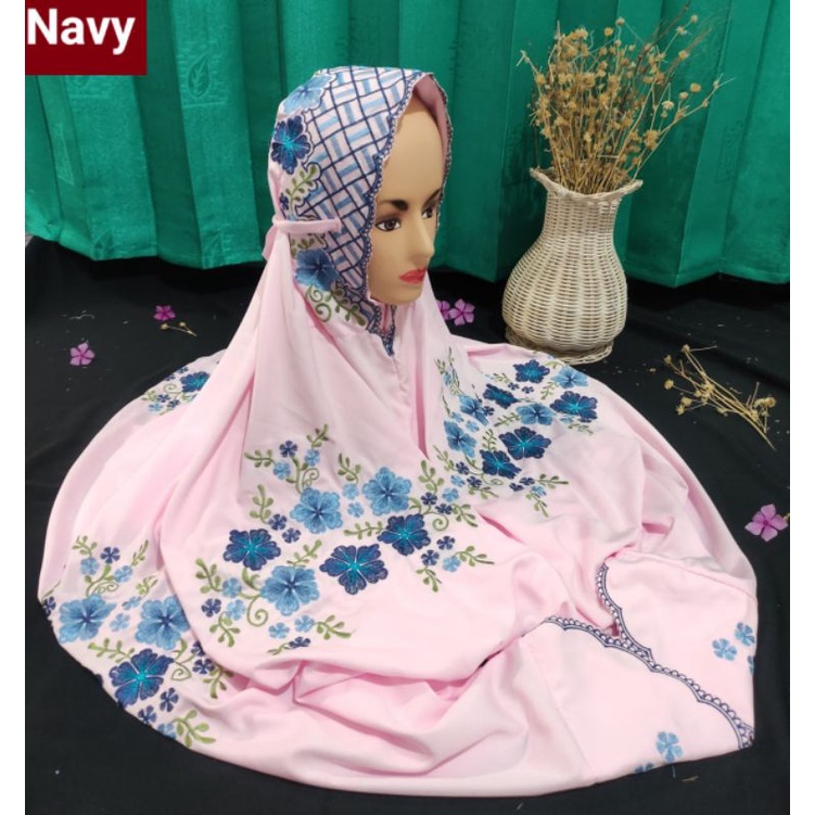 Mukena kudusan/mukena bordir kudus/Mukena bordir murah/ mukena santri /grosir mukena/Mukena Polino m