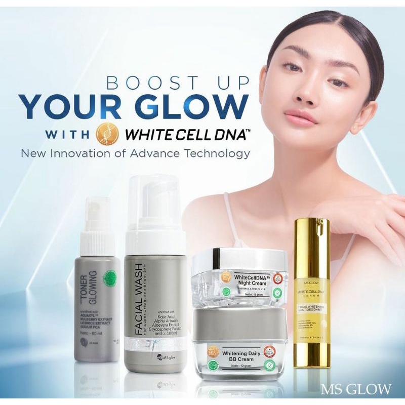 PAKET WAJAH CELL DNA SALMON & SERUM CELL DNA SALMON