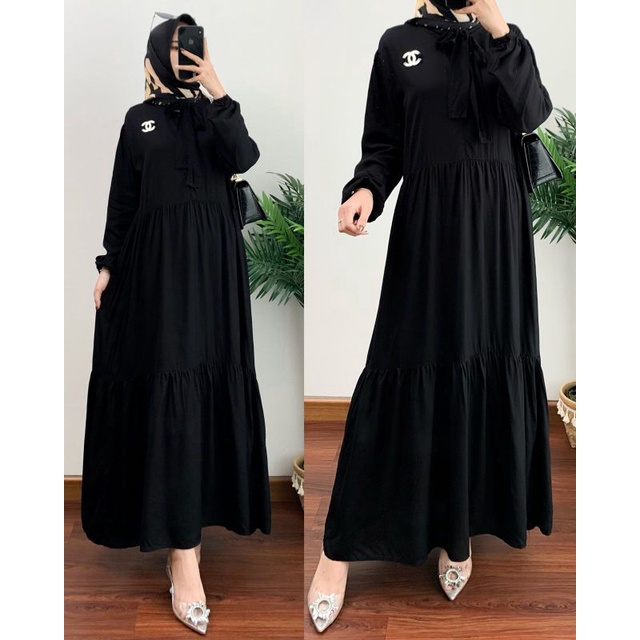 Gamis Hera Midi Dress Wanita