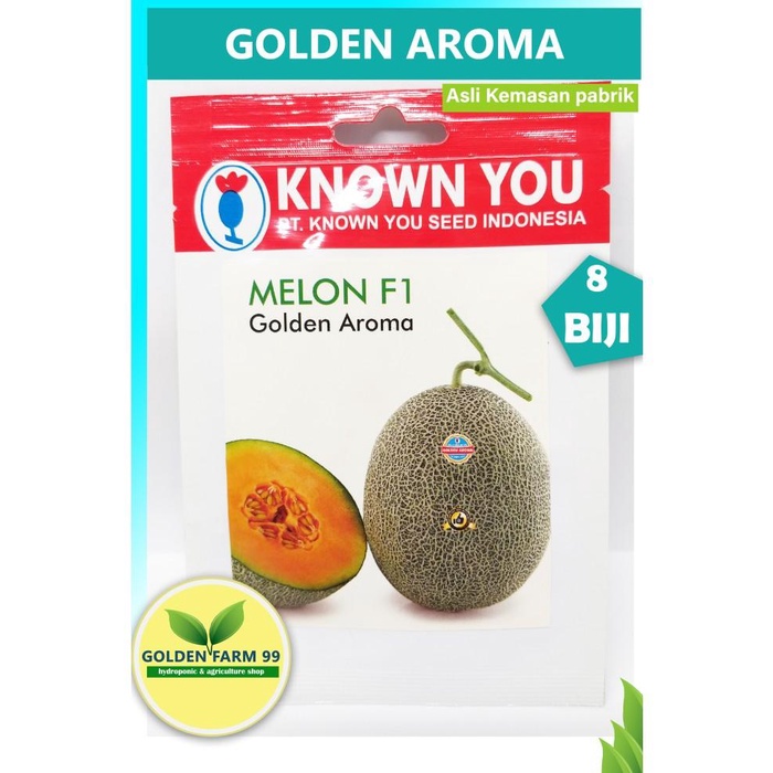 Benih / Bibit Melon F1 ( Golden Aroma )