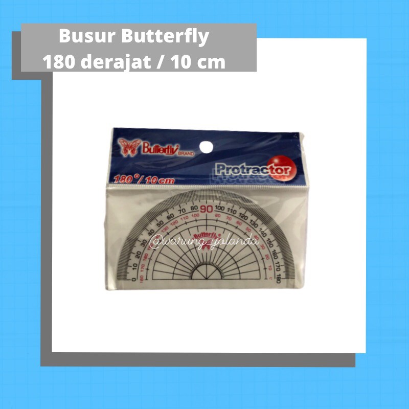 

Busur Butterfly 180 Derajat / 10 cm