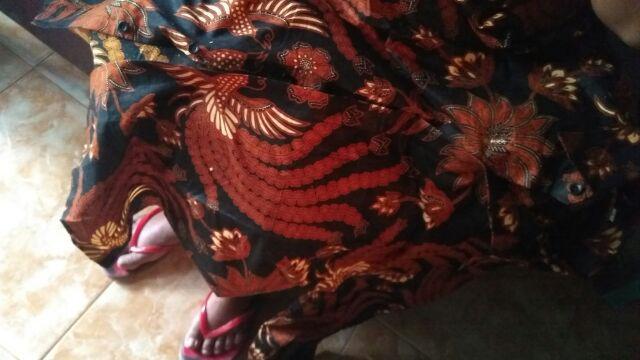 Asifa Batik Hrb026 Kenongo Kemeja Tosca Pendek Pekalongan Padi M L Xl Sogan Tulis Halus Kemeja Batik
