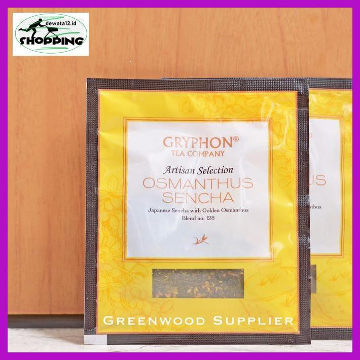 

E6Tdr6G- Gryphon Artisan Tea - Osmanthus Sencha - 1 Sachet Uoy86Ky-