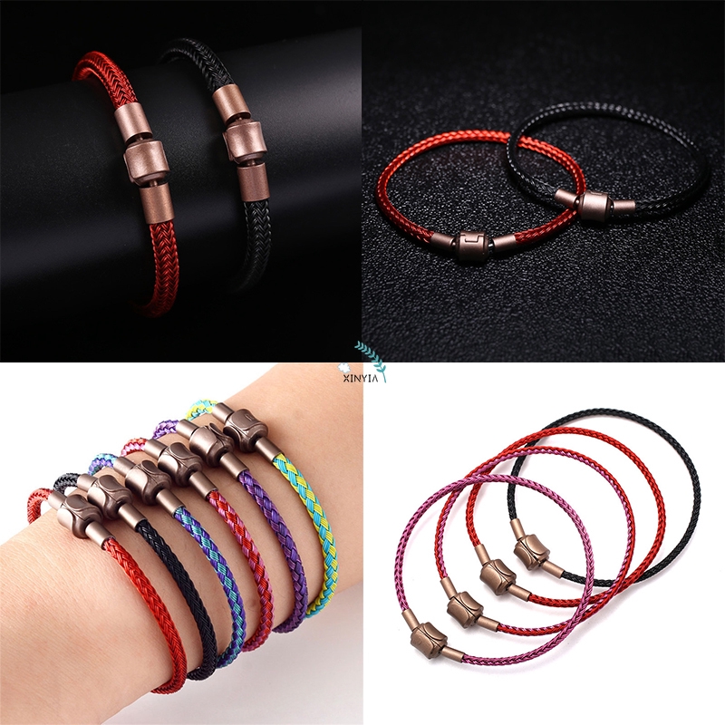 Gelang Tali Kawat Anti Air Waterproof Untuk Charm Liontin Mainan Pandora Atau Emas Aksesoris Fashion