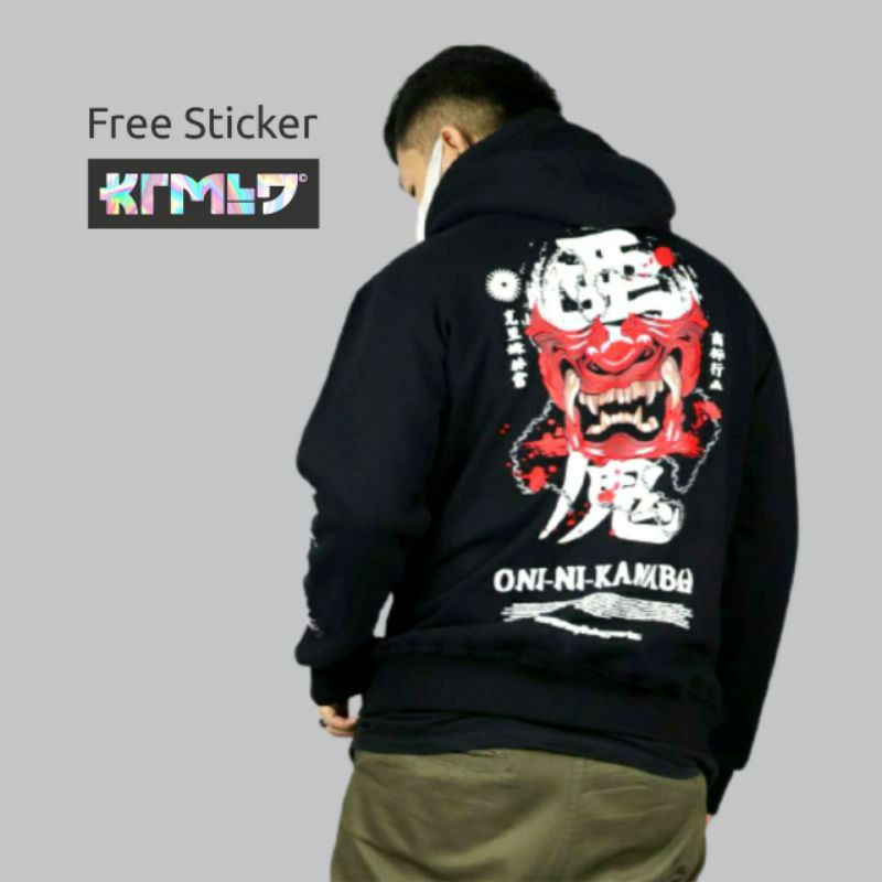 Kremlin Hoodie Mythology Series "Oni Kanabo"/Sweater Hoodie Kremlin Mythology series premium terbaru