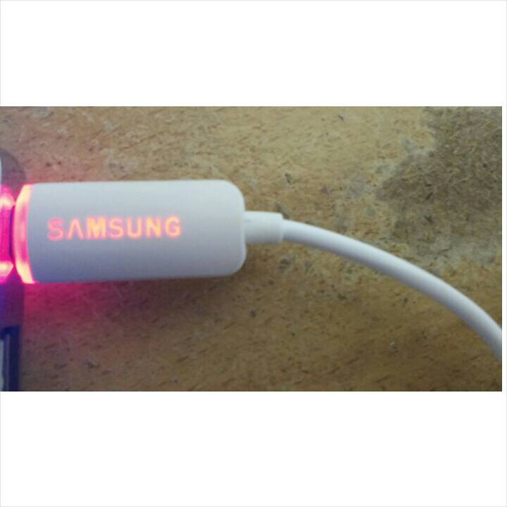 Lightning Cable USB (Samsung) / Smart Kabel USB LED 1 Meter Micro USB