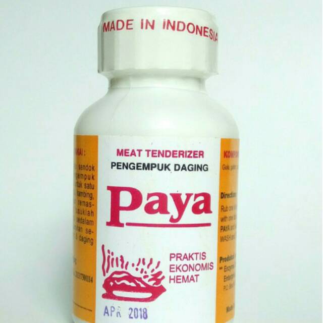 Paya Pengempuk Daging
