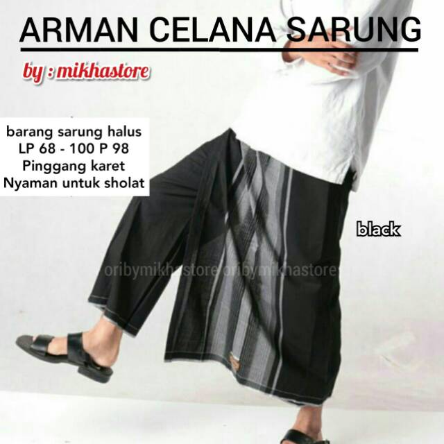 BEST SELLER SARUNG CELANA ARMAN / BIN AFFAN / UJE (SARUNG CELANA AYAH DAN ANAK)s