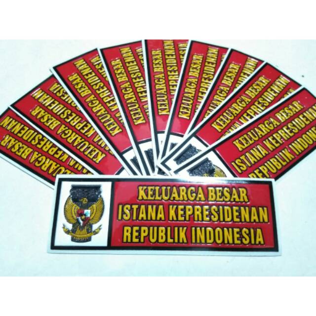 

Sticker Embos Panjang Istana Presiden