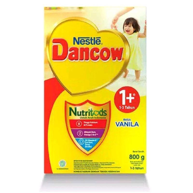 Dancow 1+ vanilla 800gram