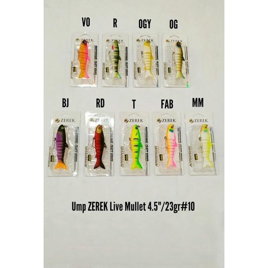 

Zerek Live Mullet 4.5