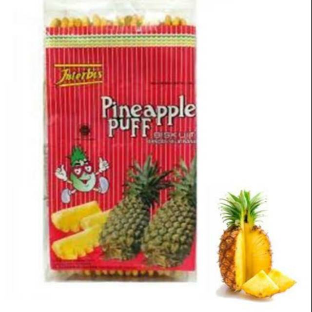 

Interbis Pineapple Puff Biskuit Selai Nanas 275 gr #ITK