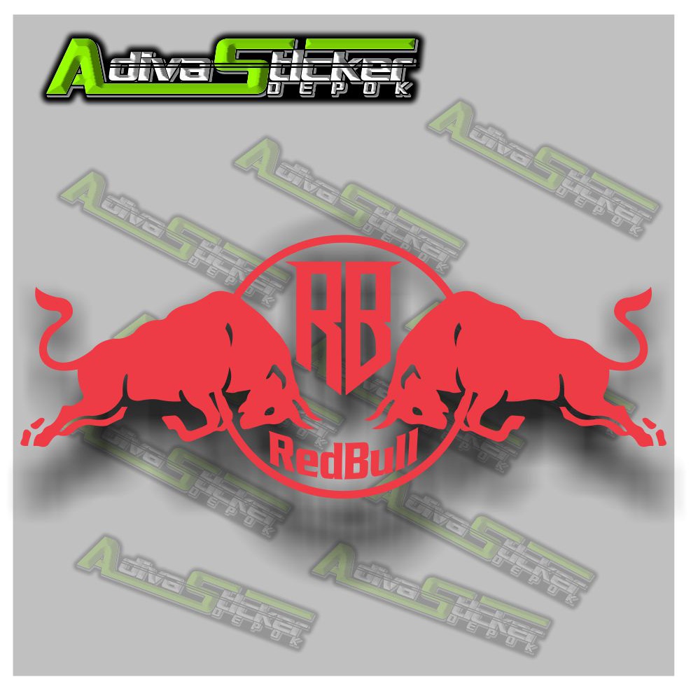 STIKER CUTTING RB REDBULL