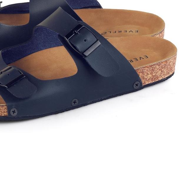 ☪ Everflow Sandal Pria Kulit Sintetis Big Size Sandal Jumbo size 45 ♫