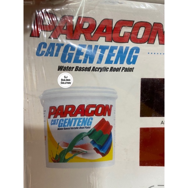 Cat Genteng Paragon / Cat Paragon Genteng 4 kg 4kg Bagus Cat Paving Blok