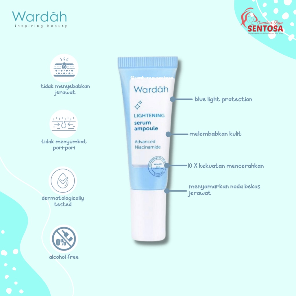 WARDAH LIGHTENING SERUM AMPOULE 8 ML