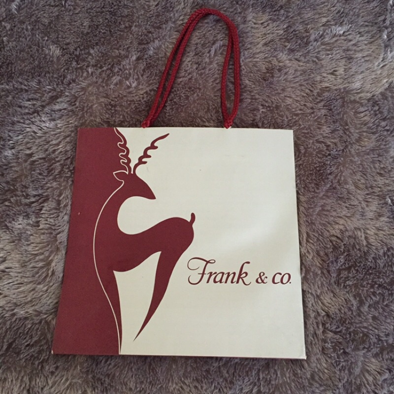

Frank & Co Diamond Jewellry Original Shopping Bag Paper Bag