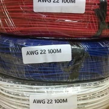 Kabel AWG 22 100m berkahja98 Murah