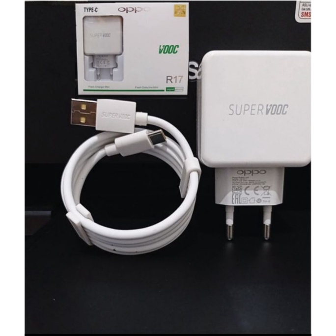 Charger Oppo Tipe-C Original100% VOOC Fast Charging/Charger Oppo FindX A5 2020 A9 2020 Reno2 Reno 2F