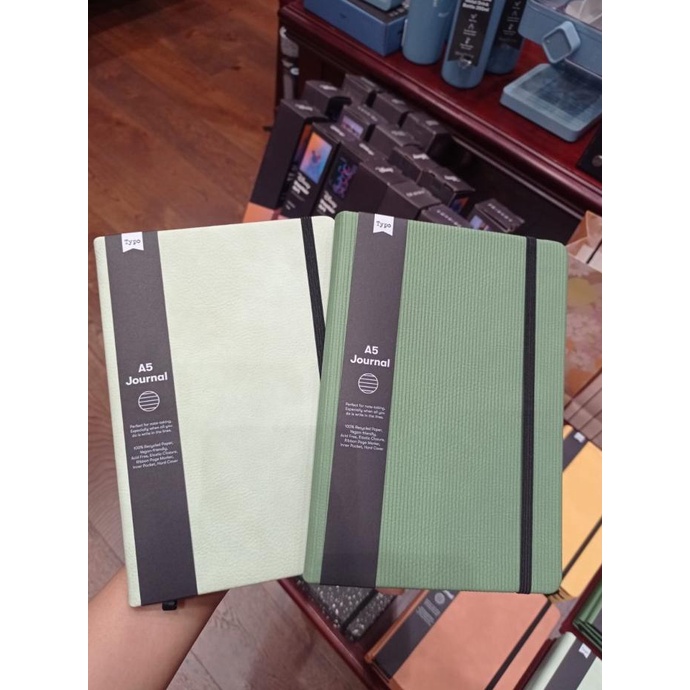 

Terbaru Journal Notebook A5 Typo(200Line Pages)Free Paperbag