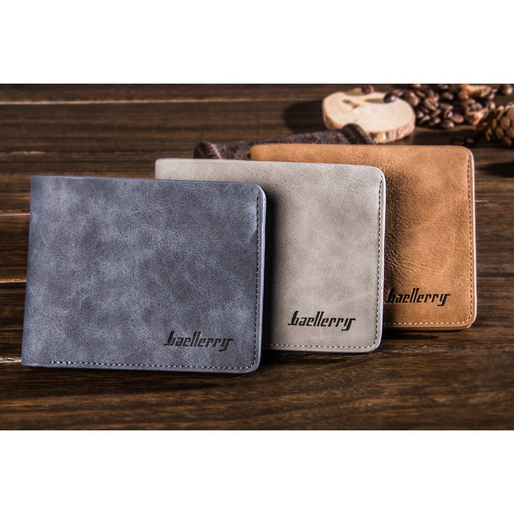 Dompet Pria Baellerry Short WALLET MODEL PENDEK ORIGINAL HG4