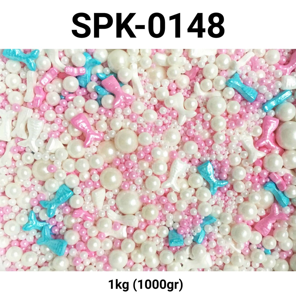 

SPK-0148 Sprinkles sprinkle sprinkel 1kg 1 kg mutiara ekor duyung mix yamama baking grosir murah sprinkles cake dekorasi mutiara trimit decoration story sprinklestory sprinklesstory sprinkle story yamama baking
