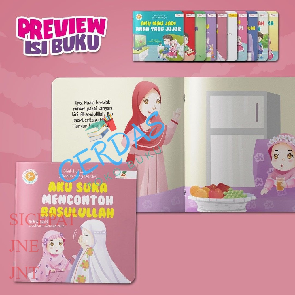 CTK   Buku Anak  10 Karakter Hebat Anak Muslim  Ziyadbooks buku cerita anak  buku cerita islami  buku cerita anak islami  buku cerita anak islami 1 paket