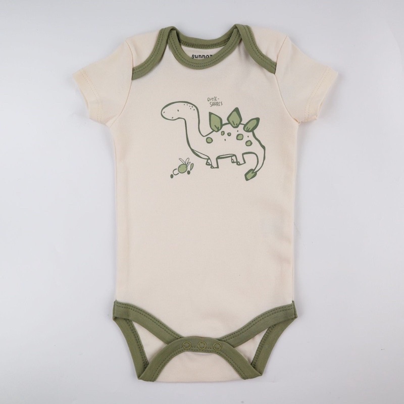 BABY K2 - Bodysuit Baby isi 5 Pcs Motif Cutie Saurus