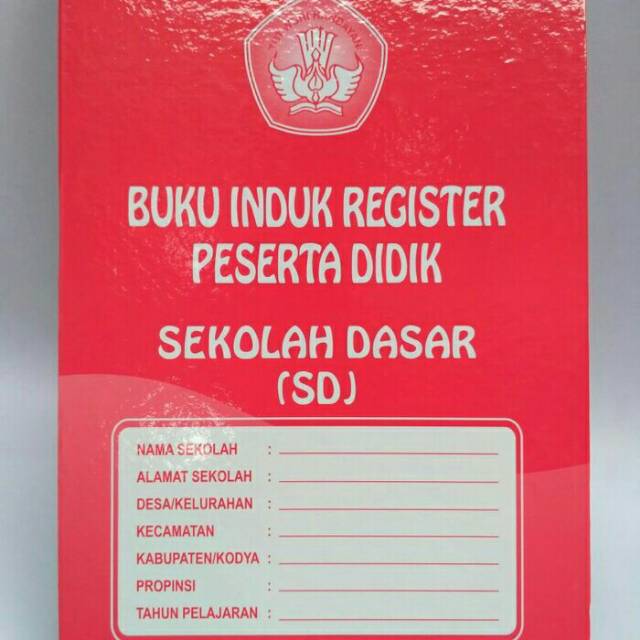 Jual Buku Induk Register Peserta Didik Siswa SD k13 Terbaru Indonesia