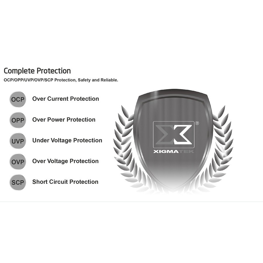 Power Supply Xigmatek 80+ bronze 650 watt Hydra - PSU Gaming 80 plus