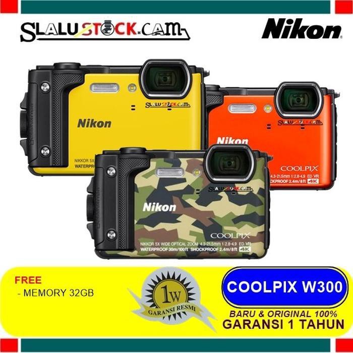 "KD" Nikon Coolpix W300 - Kamera Pocket Nikon W300 - ARMY