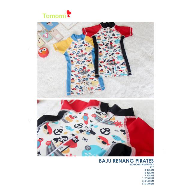 Tomomi Baju Renang Pirates