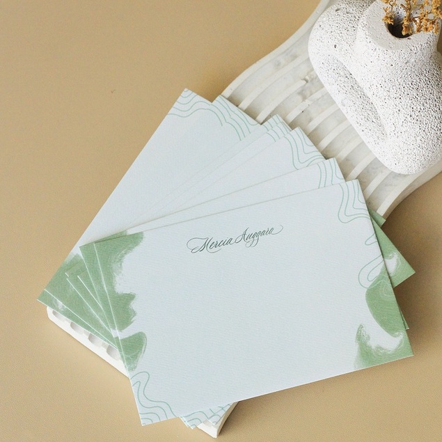 

Sincere Personalized Card Custom Kartu Ucapan Postcard
