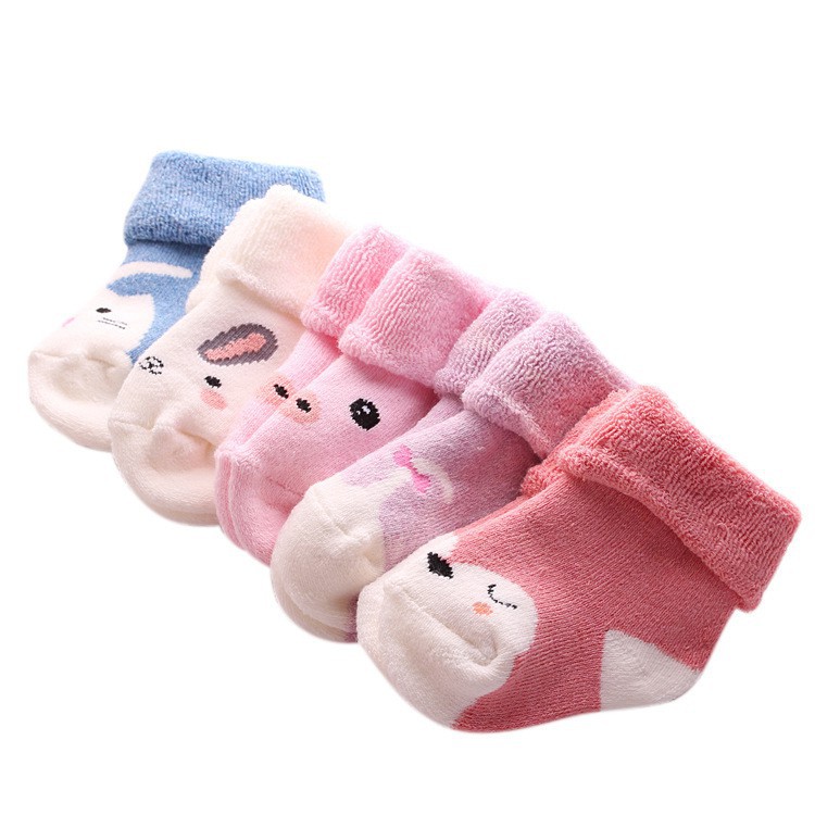 LittleAaron KYOTO NICHI Kaos Kaki Anak Bayi Laki Laki Perempuan Newborn - 2 Tahun Import