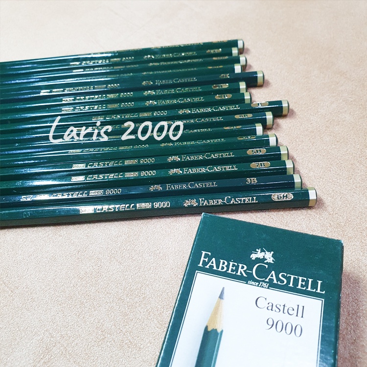 

RB Paket Pensil Faber Castell Lengkap (6H - 8B)