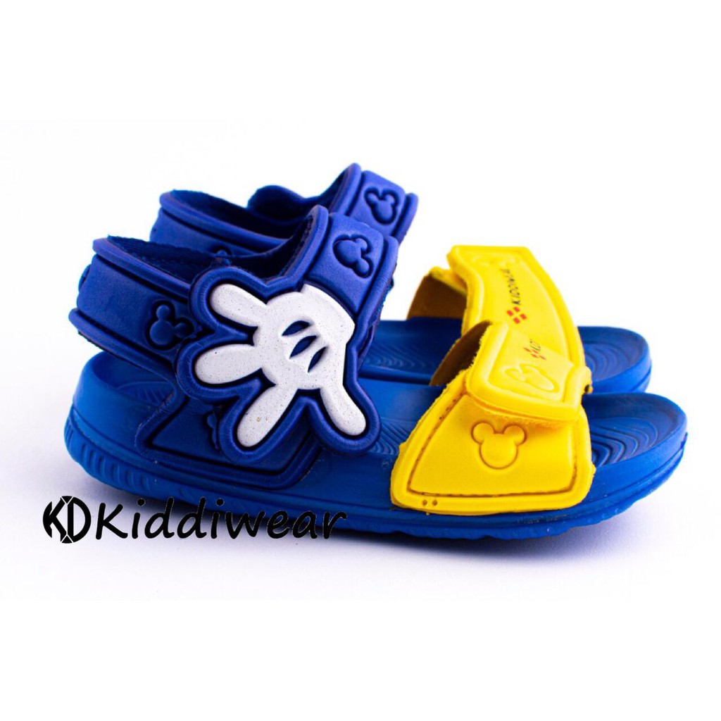 (Kiddiwear) Sandal  gunung anak / Sandal Ringan anak  Casual Import Usia 1-5 Tahun MIC BIRU