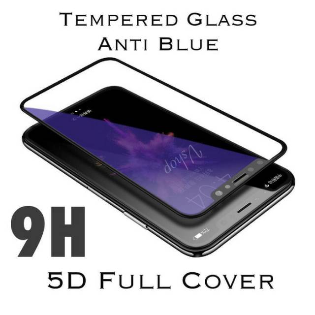 Tempred Glass Anti Blue Light Full Cover Samsung A01 A11 M11 M21 M31 A31 A21s A51 A71 M10 M20 M30s