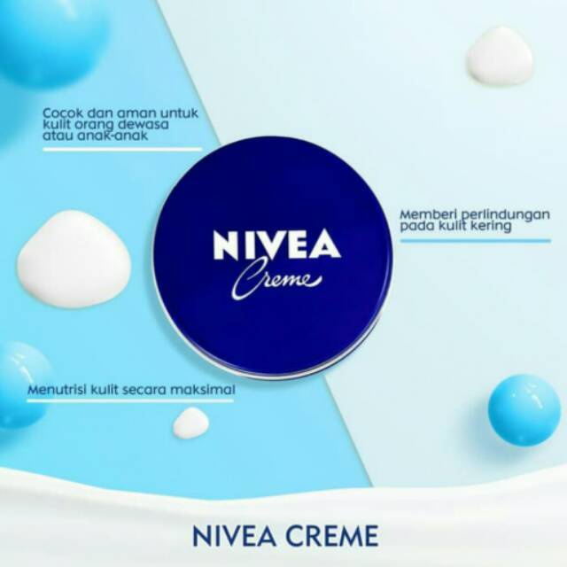 NIVEA Body Care Creme Tin 30 ml 60 ml