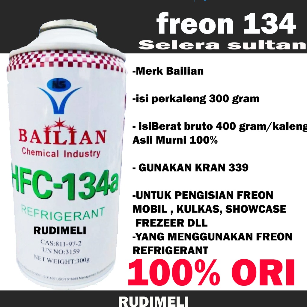 (HARGA PER 30 KALENG)preon mobil/ kulkas kelas sultan (high quality)- merek Bailian