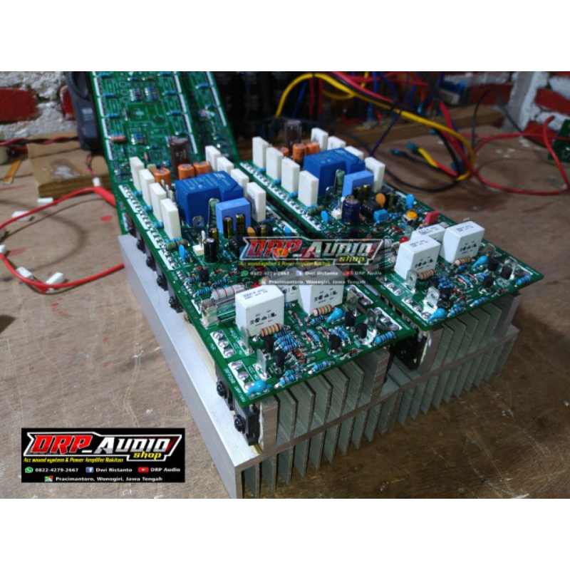 Driver class h 20CM 1300WATT FULLSET TRANSISTOR FINAL TOSHIBA