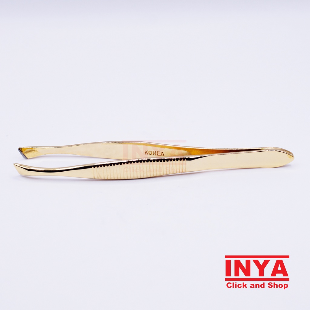 PINSET ALIS 777 THREE SEVEN GOLD ORIGINAL - EYEBROW TWEEZER