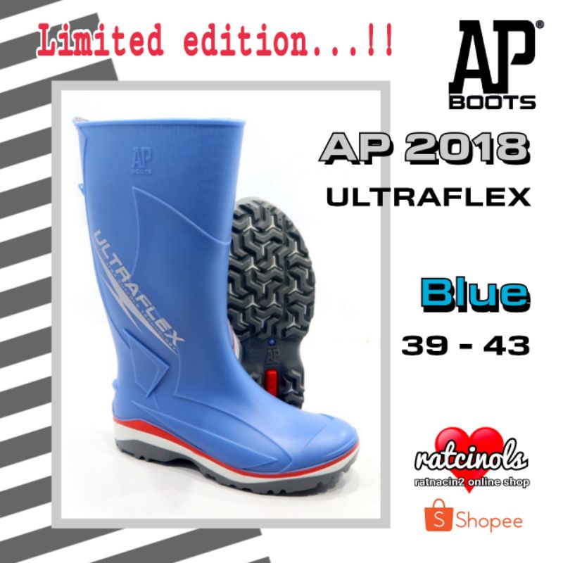 Sepatu AP Boots Murah AP UltraFlex 2018 Blue 39-43