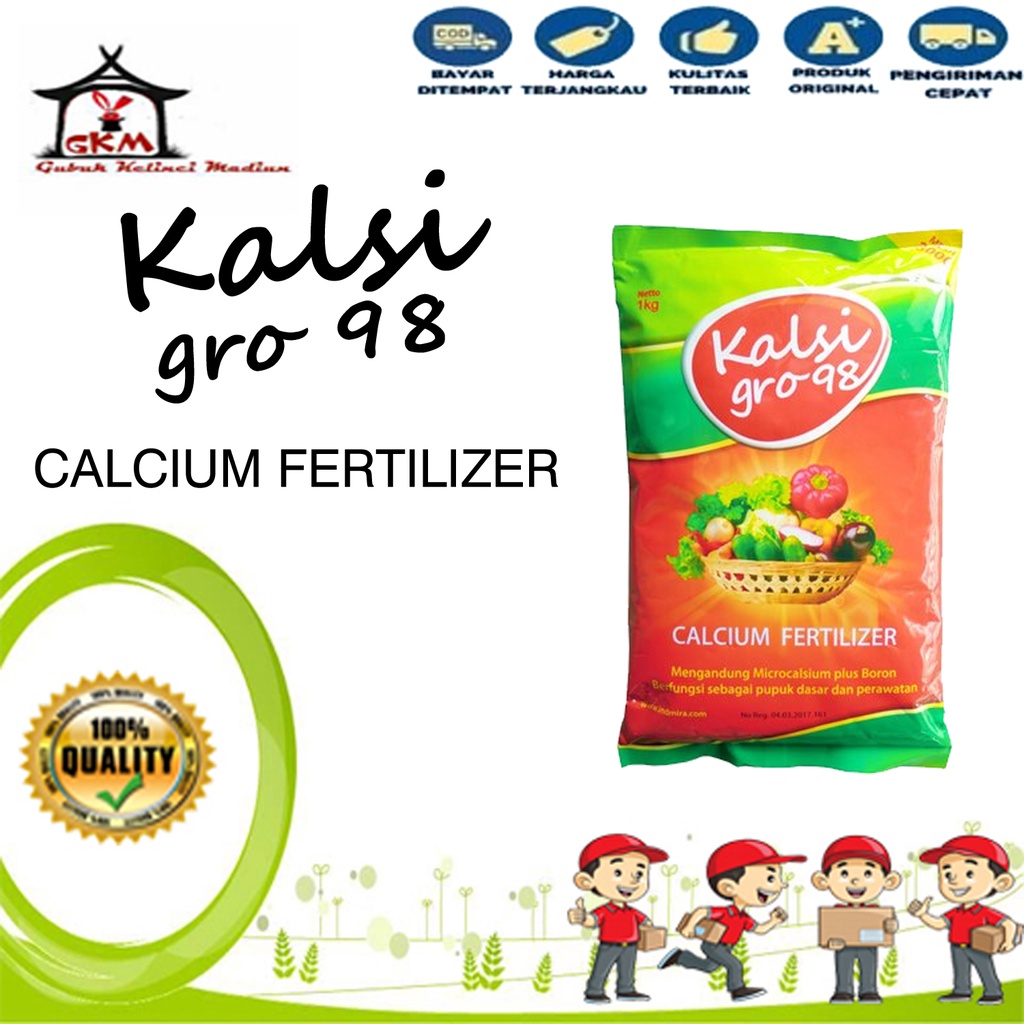 KalsiGro 98 1 Kg Kalsium Super Larut Air