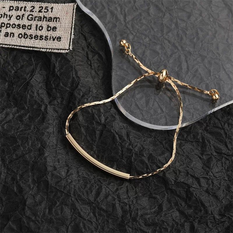 Gelang Rumbai Adjustable Model Hollow Gaya Korea Untuk Wanita